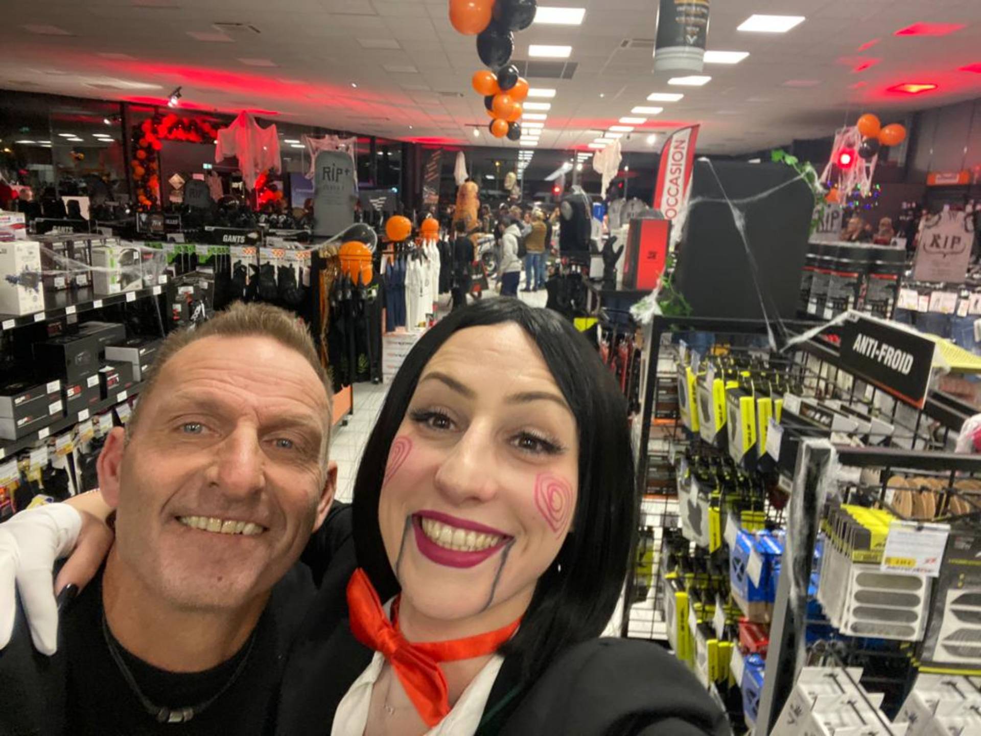 Halloween chez Axxe Moto – Rosheim Brumath